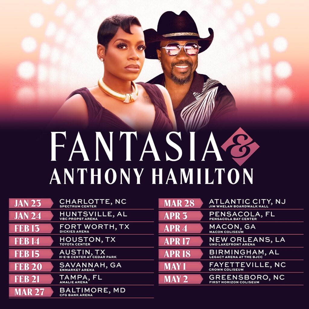 Fantasia concert tour poster 2026